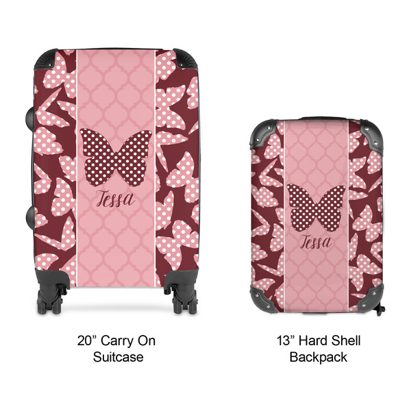 Polka Dot Butterfly Suitcase Set 4 - APPROVAL
