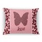 Polka Dot Butterfly Throw Pillow (Rectangular - 12x16)