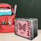 Polka Dot Butterfly Tin Lunchbox - LIFESTYLE