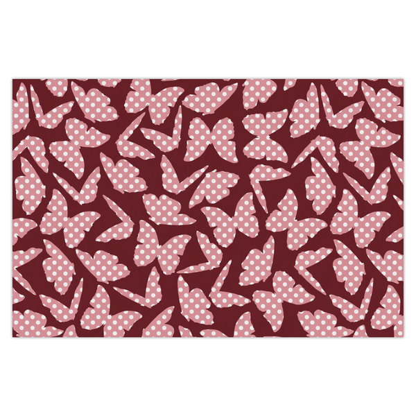 Custom Polka Dot Butterfly Tissue Paper Sheets - X-Large - Heavyweight