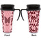 Polka Dot Butterfly Travel Mug with Black Handle - Approval