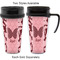 Polka Dot Butterfly Travel Mugs - with & without Handle