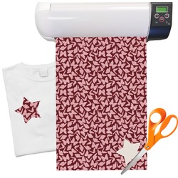 Polka Dot Butterfly Heat Transfer Vinyl Sheet (12"x18")