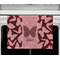 Polka Dot Butterfly Waffle Weave Towel - Full Color Print - Lifestyle2 Image