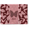 Polka Dot Butterfly Waffle Weave Towel - Full Print Style Image