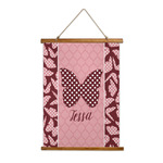 Polka Dot Butterfly Wall Hanging Tapestry (Personalized)
