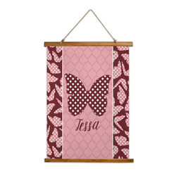 Polka Dot Butterfly Wall Hanging Tapestry (Personalized)