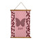 Polka Dot Butterfly Wall Hanging Tapestry - Portrait - MAIN