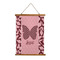 Polka Dot Butterfly Wall Hanging Tapestry (Personalized)