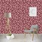 Polka Dot Butterfly Wallpaper & Surface Covering