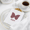Polka Dot Butterfly White Treat Bag - In Context