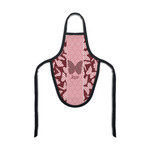 Polka Dot Butterfly Bottle Apron (Personalized)