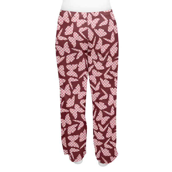 Polka Dot Butterfly Women's Pj on model - Back