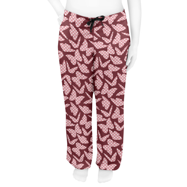 Polka Dot Butterfly Women's Pj on model - Front