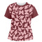 Polka Dot Butterfly Women's Crew T-Shirt