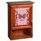 Polka Dot Butterfly Wooden Cabinet Decal (Medium)