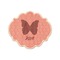 Polka Dot Butterfly Wooden Sticker - Main