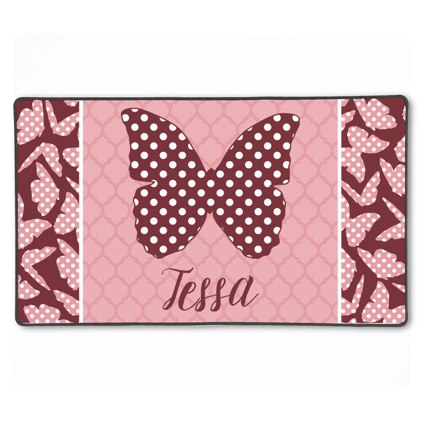 Polka Dot Butterfly XXL Gaming Mouse Pads - 24" x 14" - APPROVAL