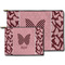 Polka Dot Butterfly Zippered Pouches - Size Comparison