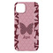 Polka Dot Butterfly iPhone 14 Plus Case - Back