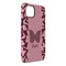 Polka Dot Butterfly iPhone 14 Plus Tough Case - Angle