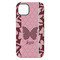 Polka Dot Butterfly iPhone 14 Plus Tough Case - Back