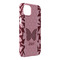 Polka Dot Butterfly iPhone 14 Pro Max Case - Angle