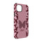 Polka Dot Butterfly iPhone Case - Rubber Lined - iPhone 14 Pro (Personalized)