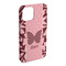 Polka Dot Butterfly iPhone 15 Plus Case - Angle