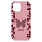Polka Dot Butterfly iPhone 15 Plus Case - Back