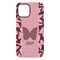 Polka Dot Butterfly iPhone 15 Plus Tough Case - Back