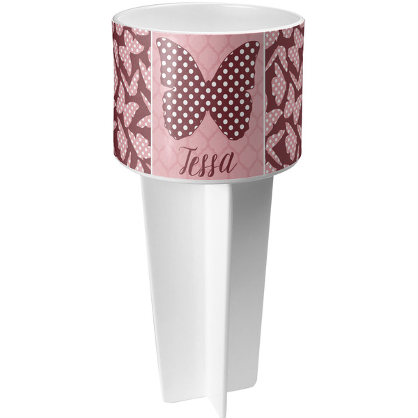 Polka Dot Butterfly spiker_white_apvl