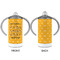 Yoga Dogs Sun Salutations 12 oz Stainless Steel Sippy Cups - APPROVAL