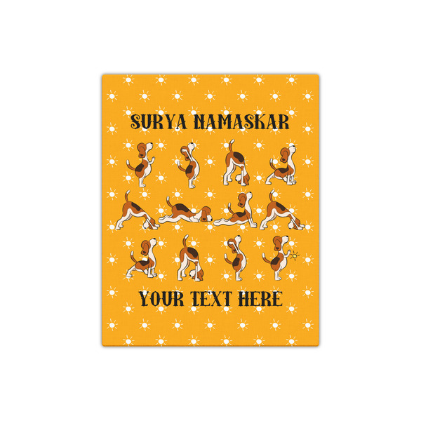Yoga Dogs Sun Salutations 16x20 - Canvas Print - Front View