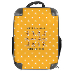 Yoga Dogs Sun Salutations 18" Hard Shell Backpack (Personalized)