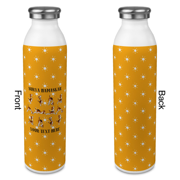 Yoga Dogs Sun Salutations 20oz Water Bottles - Full Print - Approval