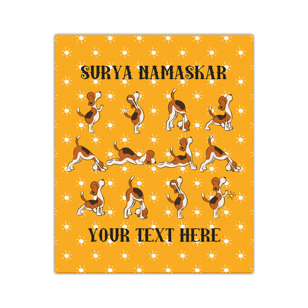 Yoga Dogs Sun Salutations 20x24 - Canvas Print - Front View