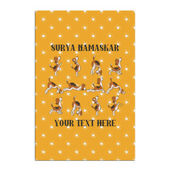 Yoga Dogs Sun Salutations Posters - Matte - 20x30 (Personalized)