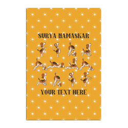 Yoga Dogs Sun Salutations Posters - Matte - 20x30 (Personalized)