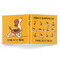 Yoga Dogs Sun Salutations 3-Ring Binder Approval- 1in