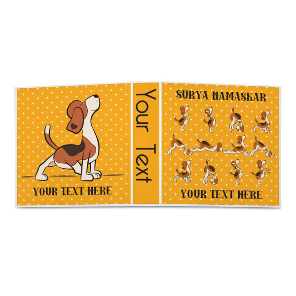 Yoga Dogs Sun Salutations 3-Ring Binder Approval- 2in