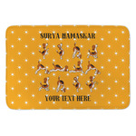 Yoga Dogs Sun Salutations Anti-Fatigue Kitchen Mat (Personalized)