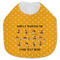 Yoga Dogs Sun Salutations Jersey Knit Baby Bib w/ Name or Text