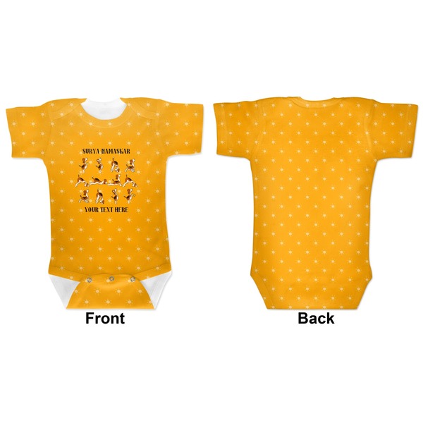 Yoga Dogs Sun Salutations Baby Bodysuit Approval