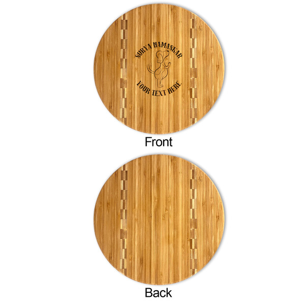 Yoga Dogs Sun Salutations Bamboo Cutting Boards - APPROVAL