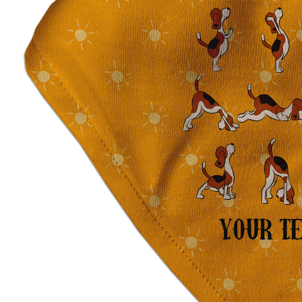 Yoga Dogs Sun Salutations Bandana Detail