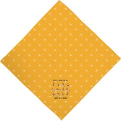 Yoga Dogs Sun Salutations Dog Bandana Scarf w/ Name or Text