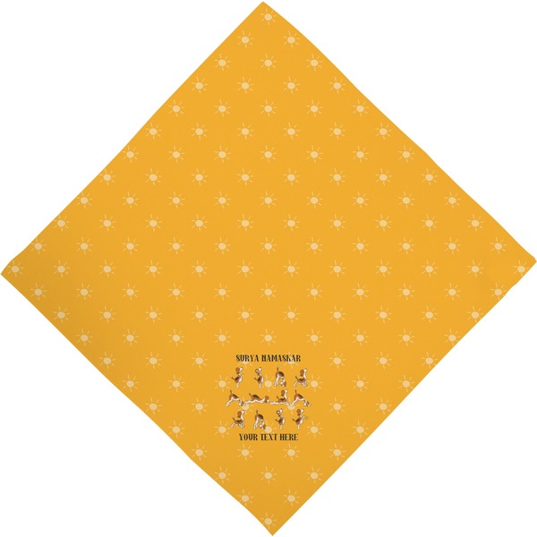 Yoga Dogs Sun Salutations Bandana - Full View