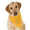 Yoga Dogs Sun Salutations Dog Bandana Scarf w/ Name or Text