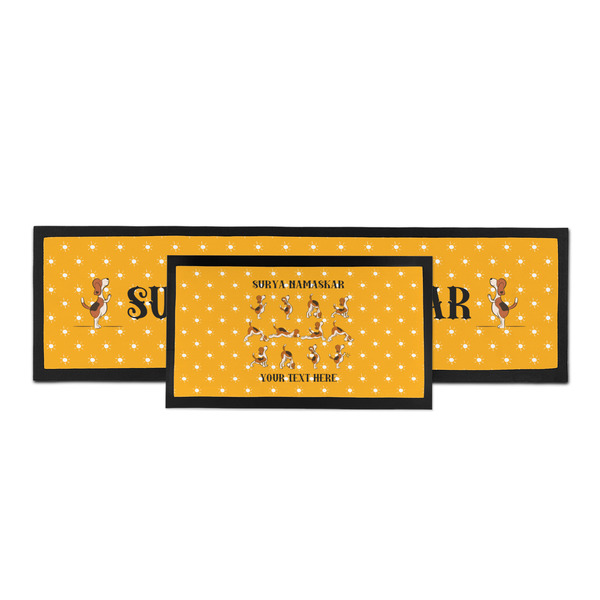 Yoga Dogs Sun Salutations Bar Mat - Parent Main